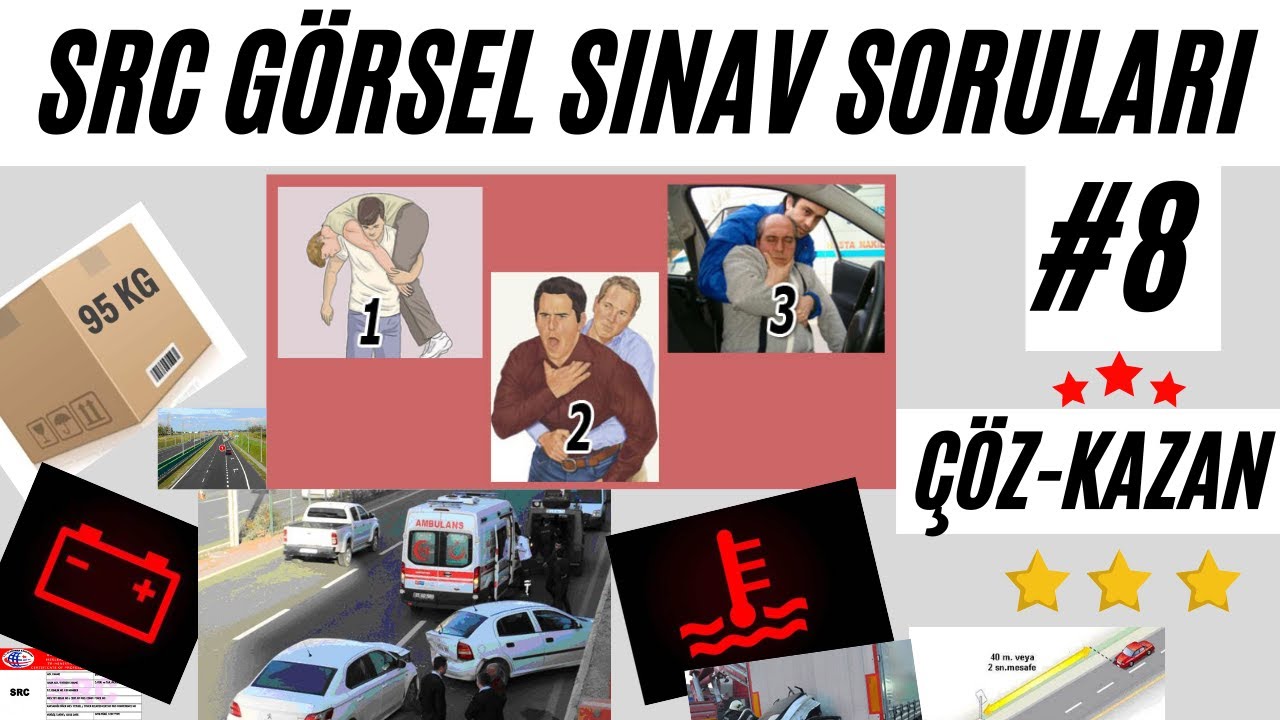 SRC GÖRSEL (UYGULAMA) SORU VE CEVAPLARI #8 / SRC UYGULAMALI SINAV  SORULARI - SRC GÖRSEL SORULAR