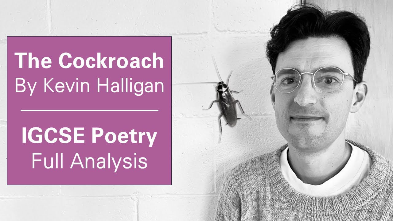 The Cockroach by Kevin Halligan | Full Poetry Analysis | IGCSE