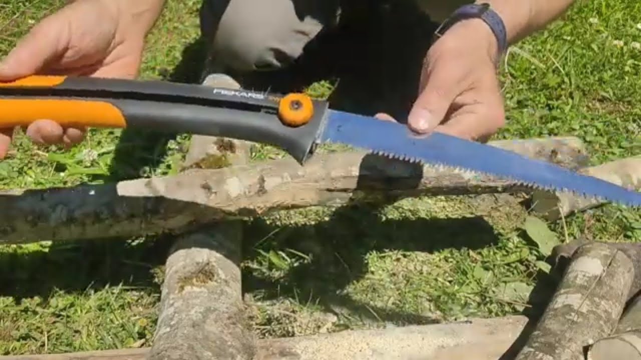 Fiskars sw 75 testeresi ile yerli testere karşılaştırma.
