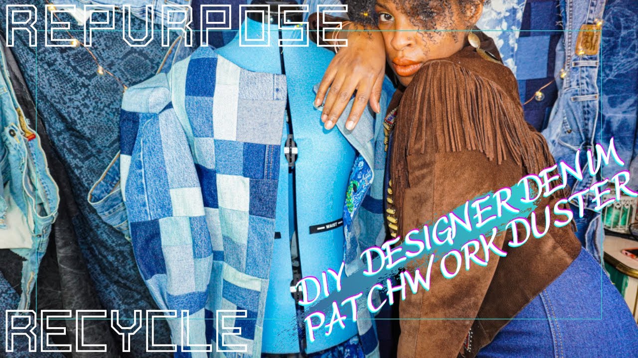 DIY Designer Denim Patchwork Duster Part Two | How To Sew |
