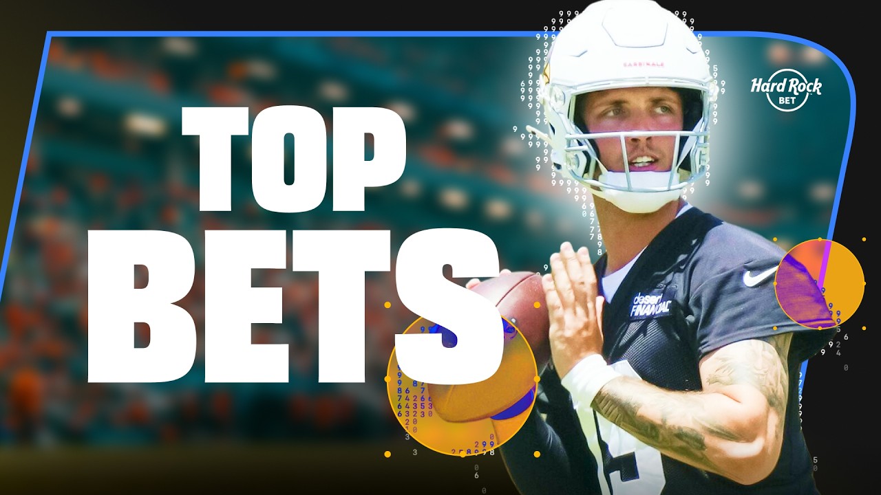 NFL Hall of Fame Game Preseason Picks & Predictions: Panthers vs. Cardinals Best Bets & Player Props