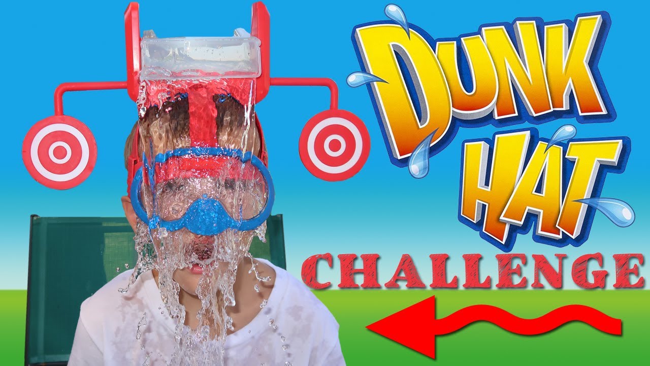 DUNK HAT CHALLENGE! - Family Game Night