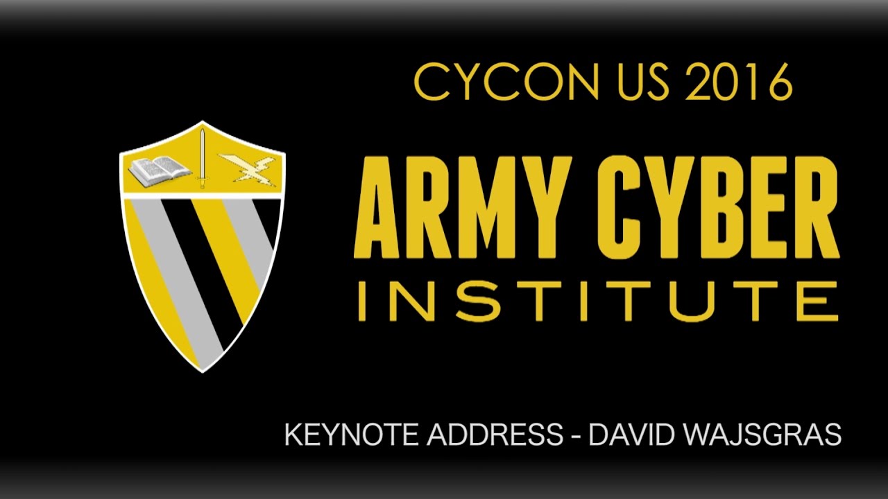 KEYNOTE ADDRESS - DAVID WAJSGRAS