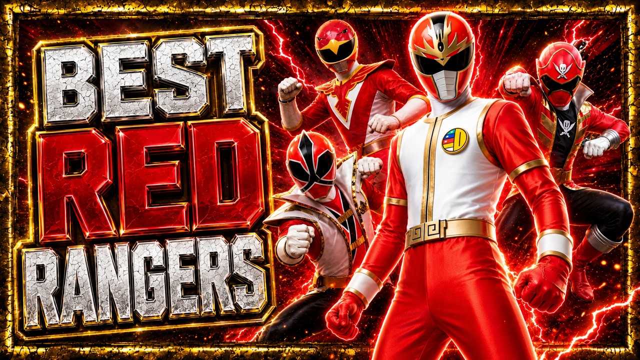 10 лучших КРАСНЫХ РЕЙНДЖЕРОВ из Super Sentai!