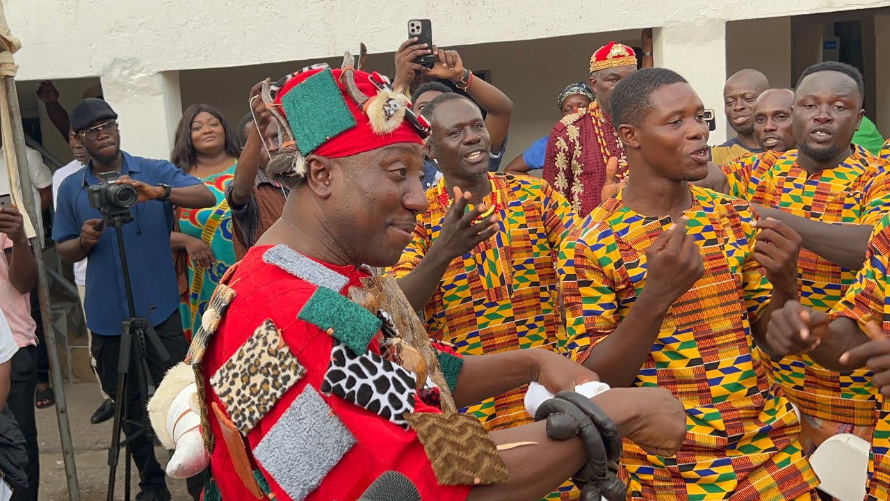 Beautiful😍Osahen Afenyo-Markin Steal The Show at Winneba Aboakyer Festival + History Of Effutu