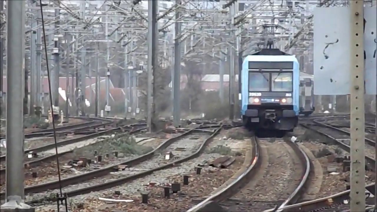 Passage de plusieurs Z20500 + Z50000 IDFM en gare de Saint-Denis (RER D/LIGNE H)