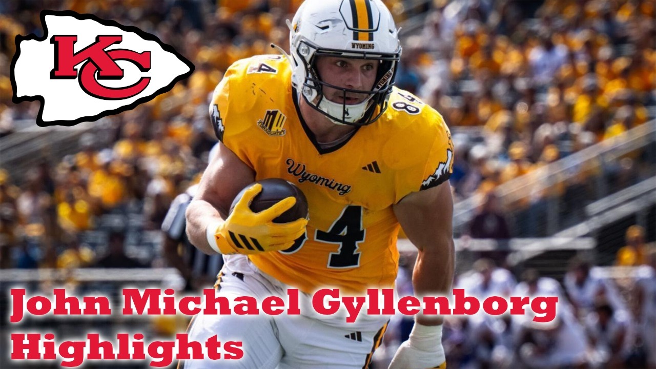 John Michael Gyllenborg Highlights | Kansas City Chiefs Tight End | Wyoming | 2026 NFL Draft