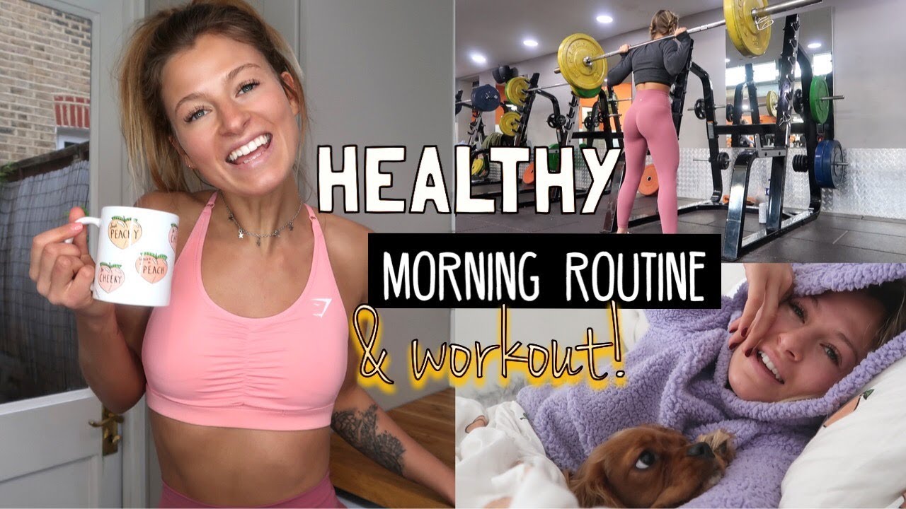 MY HEALTHY MORNING ROUTINE & WORKOUT ROUTINE!