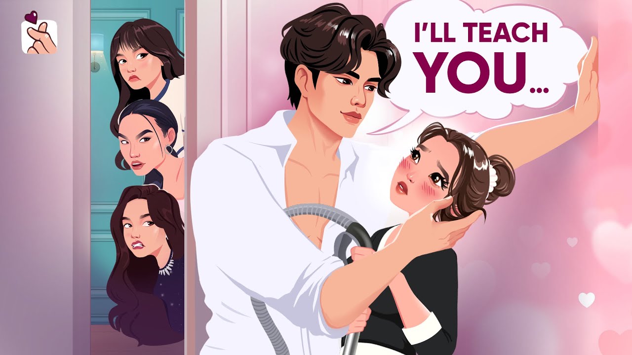 Womanizer Taught Maid How To Kiss