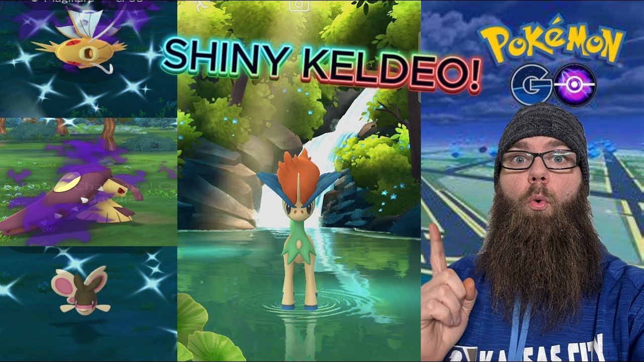FINALLY Caught Shiny Keldeo in Pokemon Go!