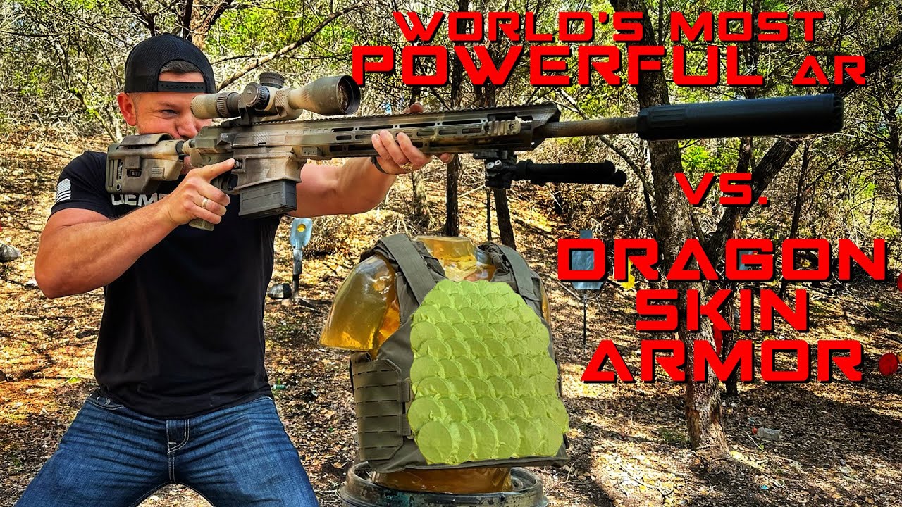 World's Most POWERFUL AR vs. Next Gen Dragon Skin Armor of the FUTURE!!!