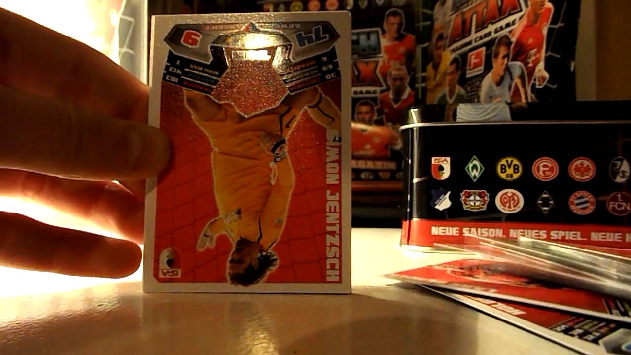 &Ouml;ffne/Open Tin Box Bundesliga Match Attax 2012/2013 12/13 Opening! 100 PULL! CLUB 100! # 008