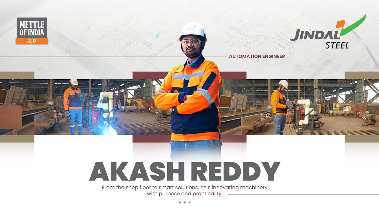 Jindal Steel | #MettleOfIndia 2.0 | Akash Reddy