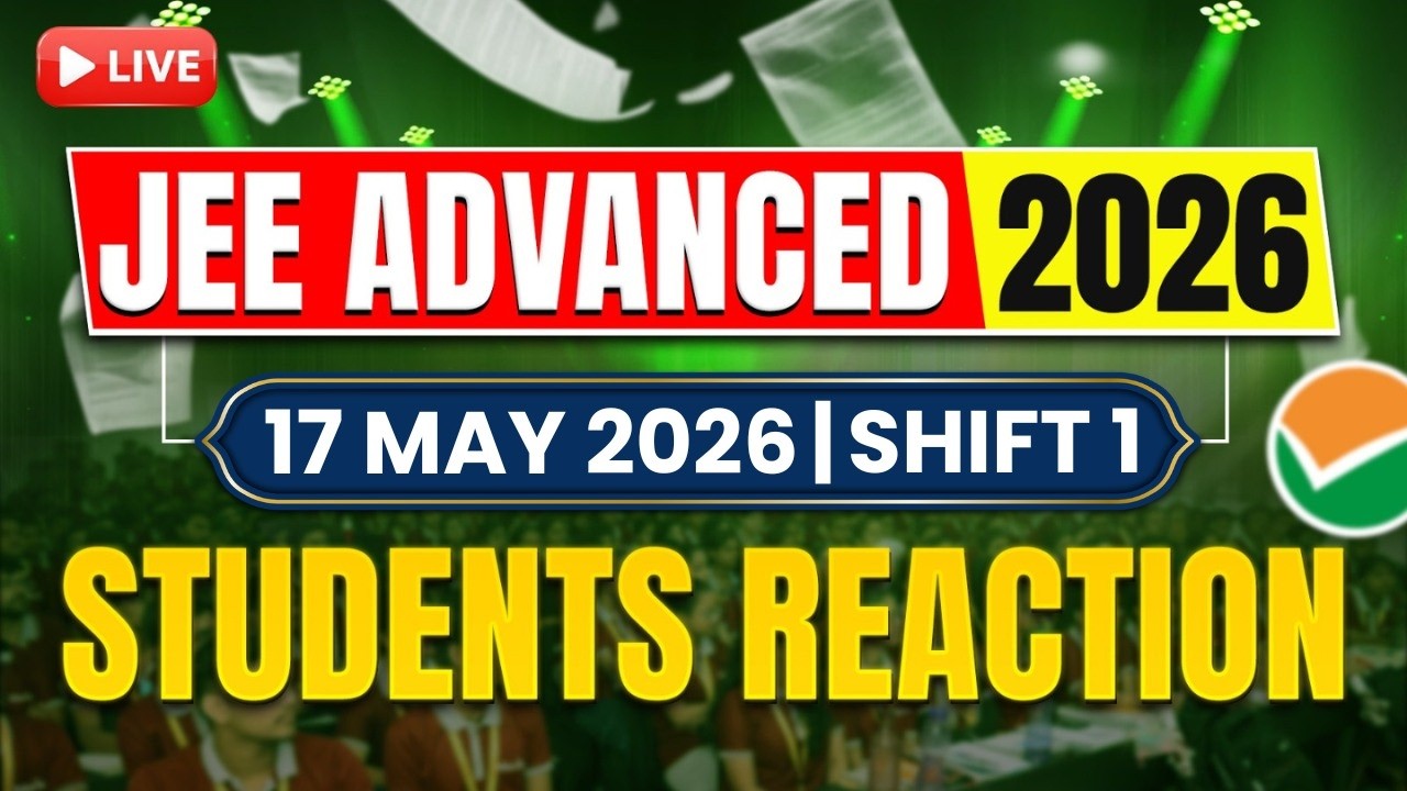 🔥 JEE Advanced 2026 Paper-1 LIVE Reaction | Review & Paper Analysis | Motion Kota #jeeadvanced2026