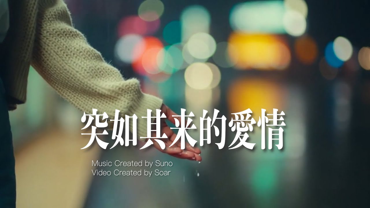 一場雨，一次相遇｜90年代日系浪漫愛情MV | A Sudden Love in the City Rain | 90s J-Pop Romantic MV