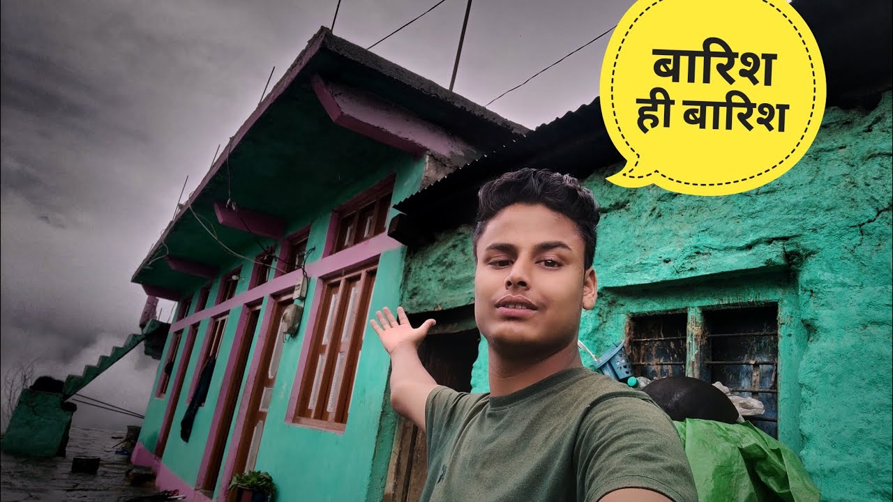 पहाड़ों में लगातार बारिश पर बारिश | uttarakhandi village | pahadi lifestyle vlog | by RTK vlogs