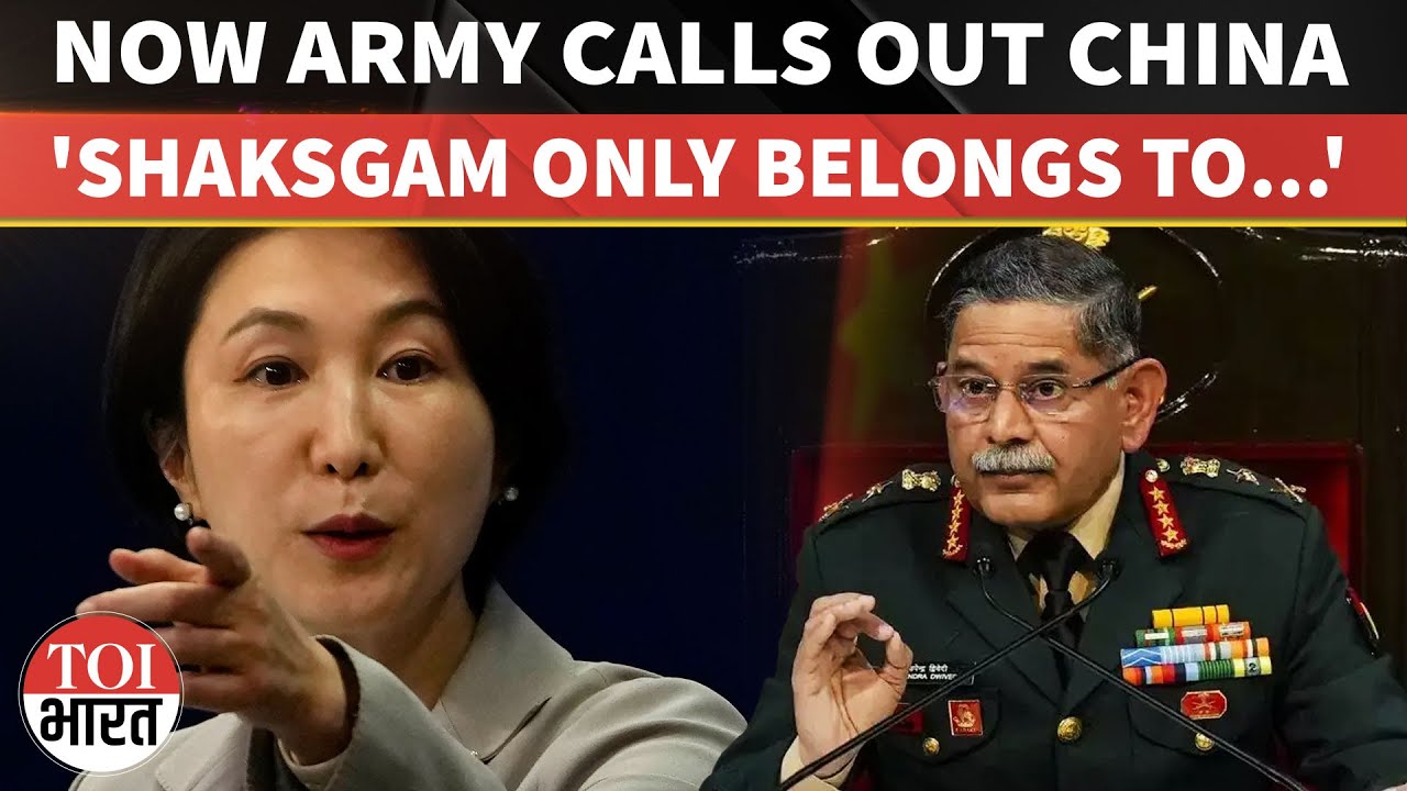 Indian Army Chief Rejects 1963 Pak China Deal On Shaksgam Valley, Issues Clear Sovereignty Warning