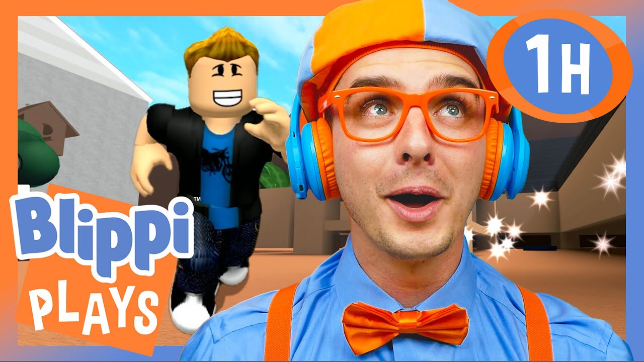 I Play Hide and Seek EXTREME on Roblox! | BEST OF BLIPPI PLAYS ROBLOX! | Gaming Videos for Kids