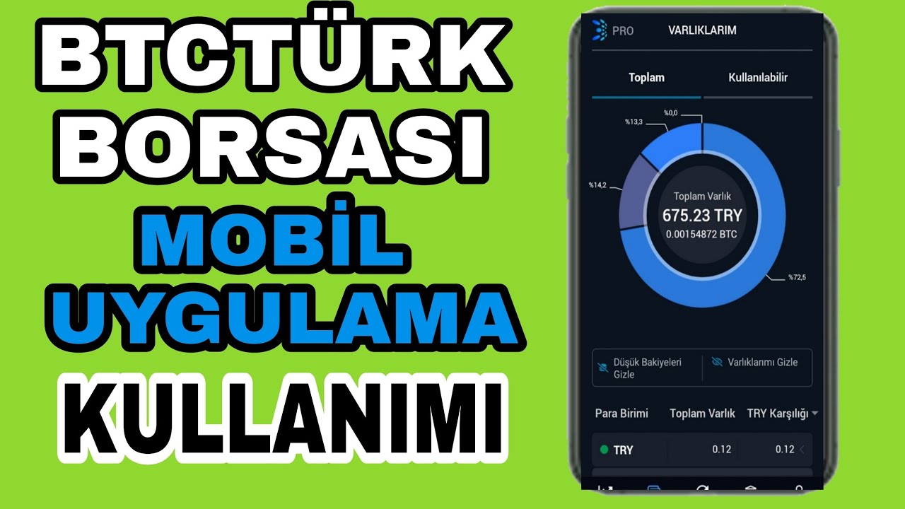 BTCT&Uuml;RK BORSASI MOBİL UYGULAMA NASIL KULLANILIR?