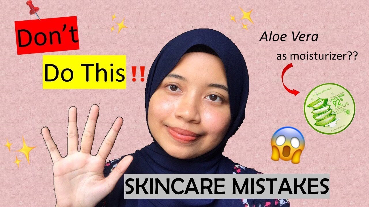 5 Skincare Mistakes I Wish I Didn't Do!