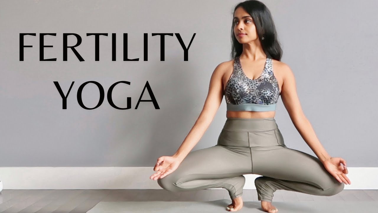 Fertility Yoga for Egg Quality | Gentle yoga flow for conceiving | Follicular to Ovulation Phase