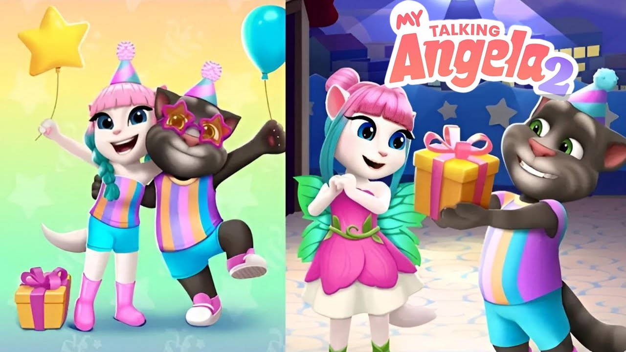 My Talking Angela 2 New Update Of My Talking Tom Gameplay || #mytalkingangela2