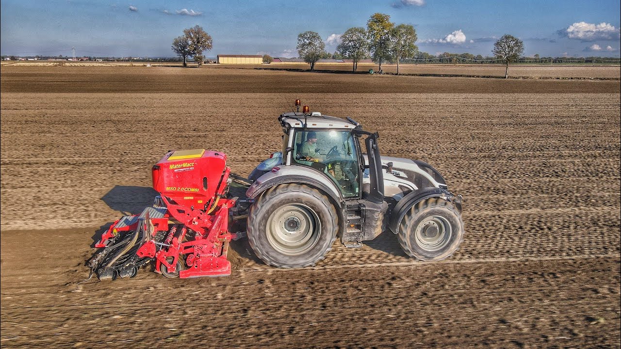 Preparazione letto semina Team Gullas VALTRA /NEW HOLLAND Orsi /Breviglieri /Matermacc