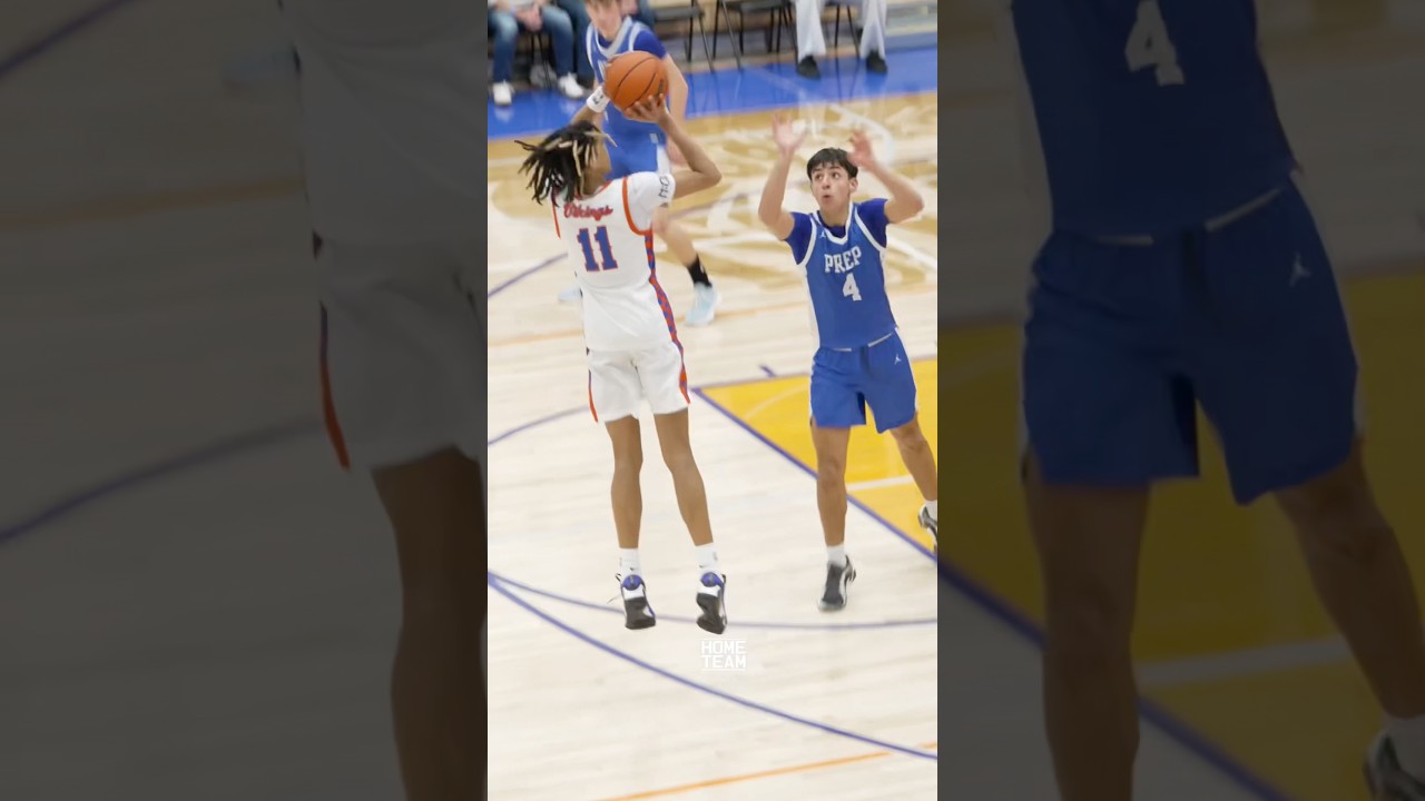 9th grader JJ Crawford cooking against Seattle Prep