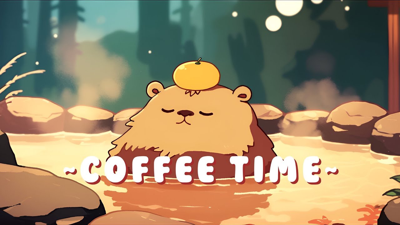 Lofi Capybara Radio - Chill Study Music Mix ~ Quiet Moments ~ 🦫 🎮 ☕ | Background Music
