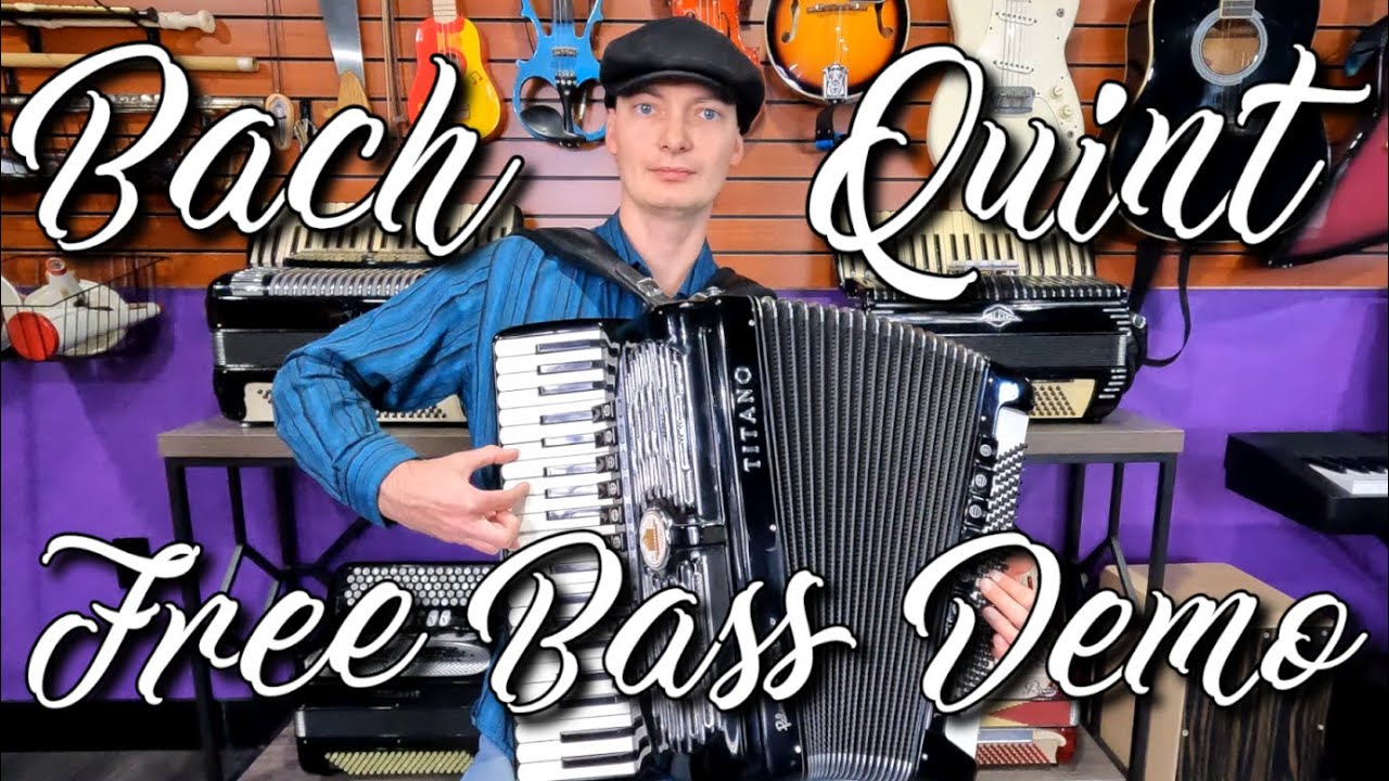 Bach Invention No. 1 in C (Accordion Quint Free Bass Demo)