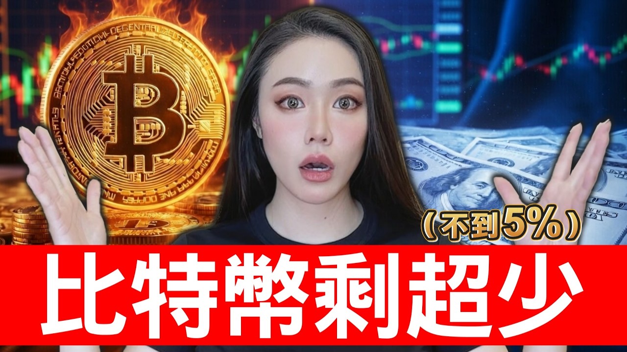 極其稀少！比特幣最後的4.749%！分114年挖出！最後四年只有一顆！【邦妮區塊鏈】