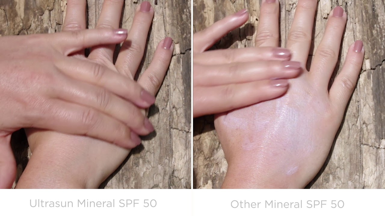 Ultrasun Mineral &ndash; In comparison
