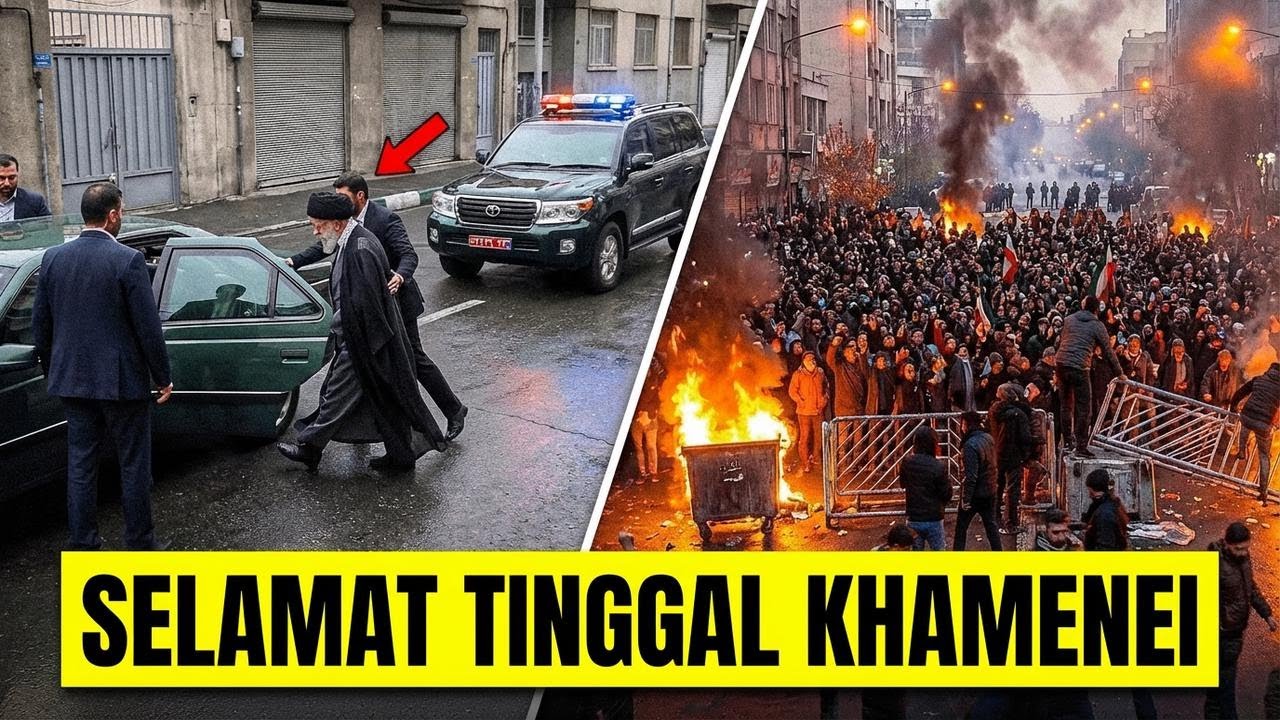 Pemimpin Tertinggi Iran Kabur ke Rusia Saat Rezimnya Bangkrut