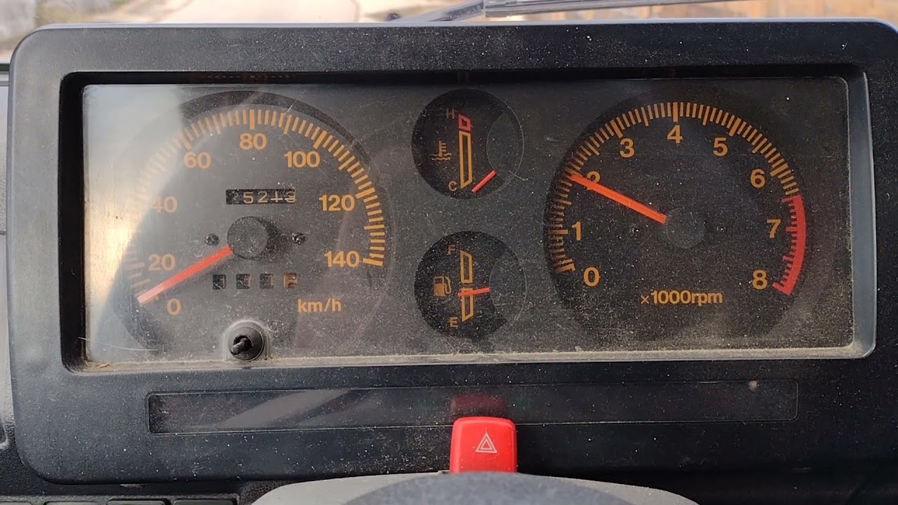 Suzuki Samurai '97 cold start -4&deg;C / 24&deg;F #shorts