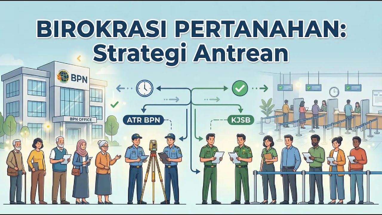 BIROKRASI PERTANAHAN: Strategi Antrean
