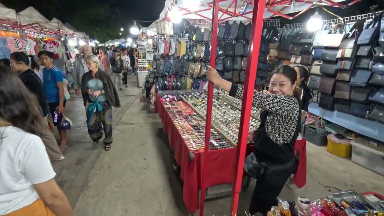 Vientiane Laos Night Market and Walking Tour