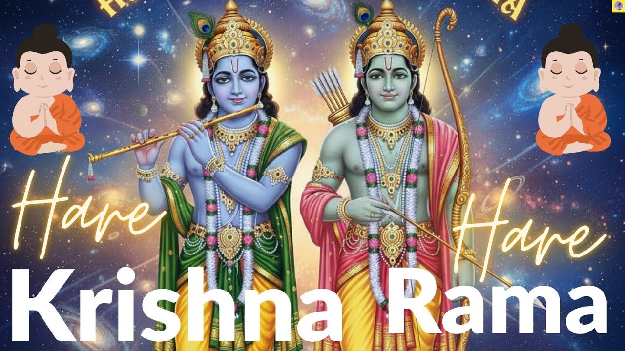 Hare Krishna Maha Mantra | Hare Rama Hare Krishna Meditation Music Powerful Chant for Peace #iskcon 