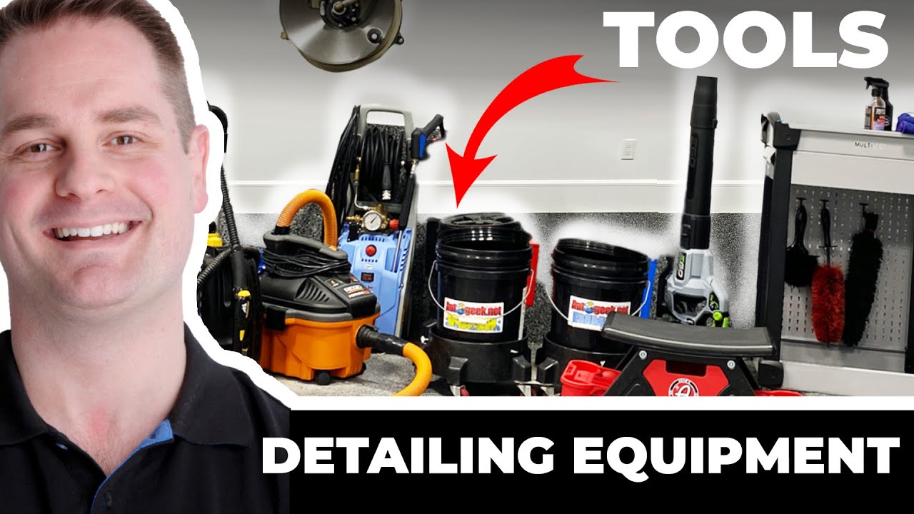 CAR DETAILING EQUIPMENT & TOOLS !!