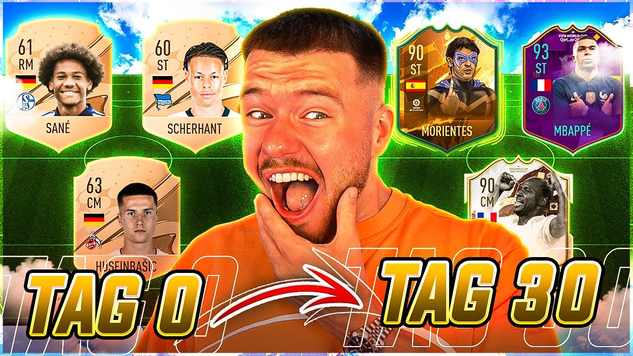 30 TAGE auf NEUEM ACCOUNT in FIFA 23 😱😱 WAS ERREICHT MAN??