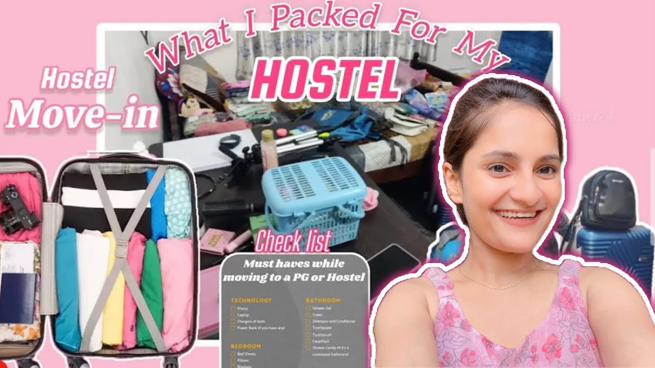 Hostel Essentials🌸| What to pack for hostel❤️|Hostel and study essentials| HOSTEL BAG PACKING GUIDE🙌