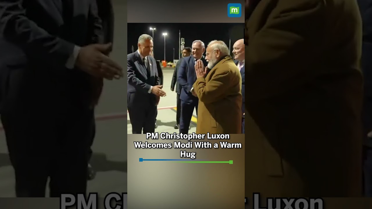 PM Modi Arrives In New Zealand, Receives Warm Hug From PM Christopher Luxon