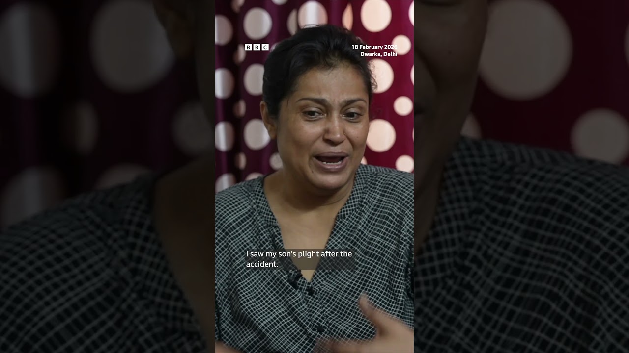 Dwarka car accident: 'I spent my whole life caring for my son,' mother tells BBC | BBC News India