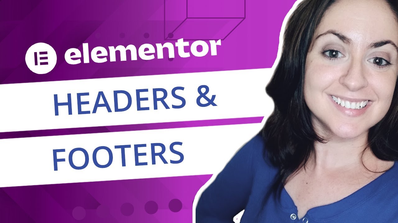 Верхние и нижние колонтитулы с Elementor Pro