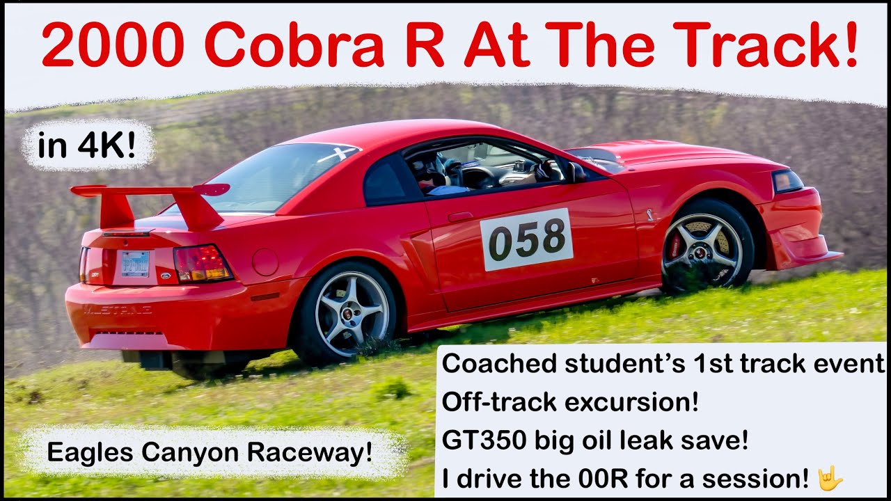 2000 Cobra R at the Track!