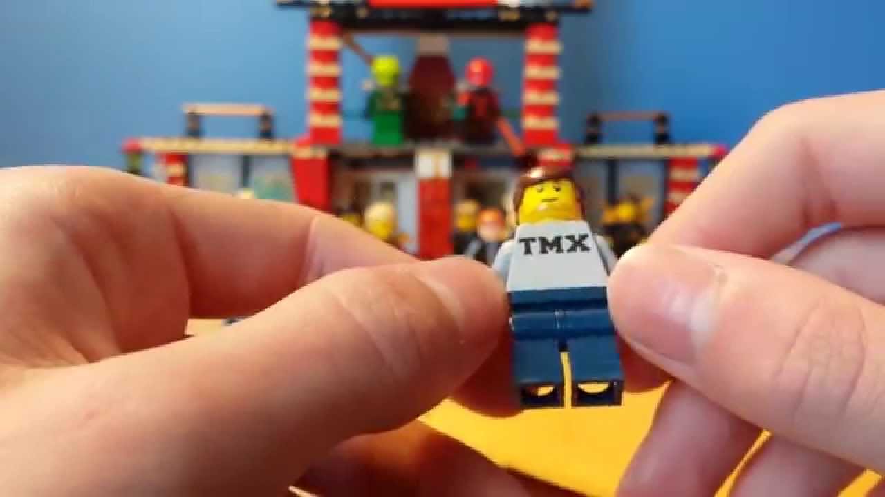 Opening a package from TMX BRICK NOTES