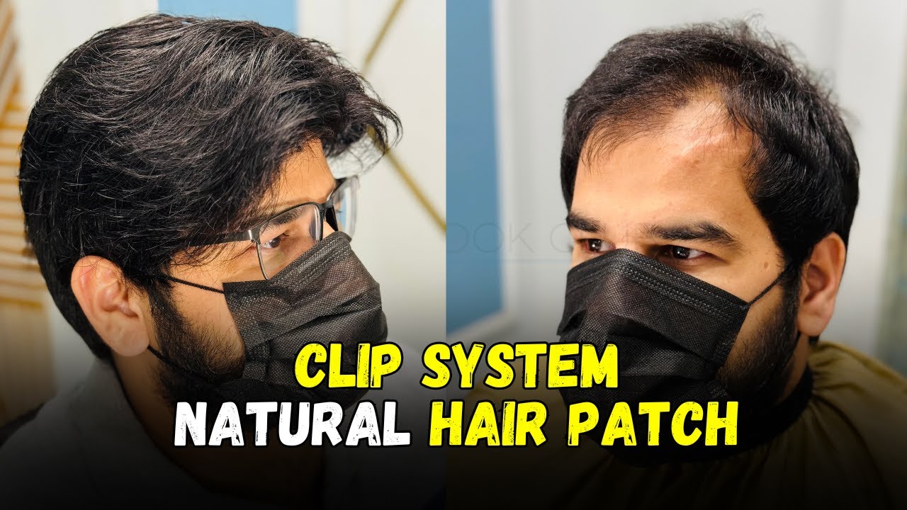 Clip System Natural Hair Patch | Hair Look Club