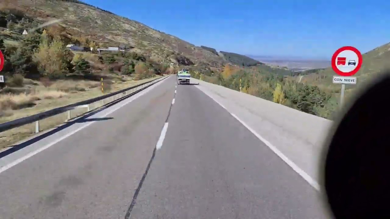 🚛🎬 Timelapse: Madrit - Burgos, Spain