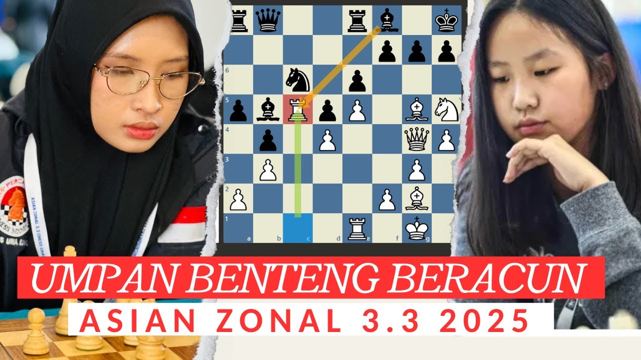 LAYSA LATIFAH MEMBUAT 2 LANGKAH BRILIAN MEMATIKAN DI ASIAN ZONAL 3.3 2025