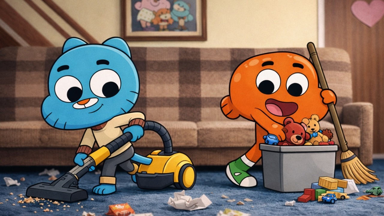 The Amazing World of Gumball: Tidy Up [Cartoon Network Games]