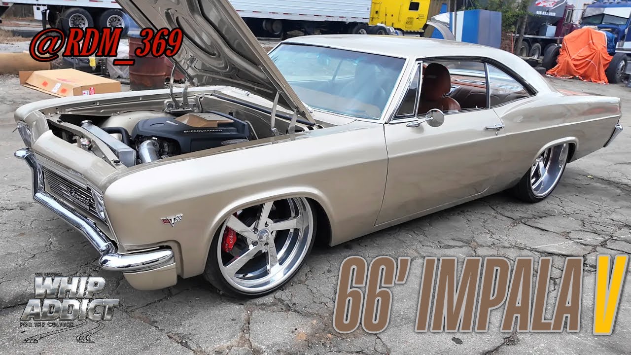 Bagged 1966' Impala with CTS-V Motor, Camaro SS Seats by RDM 369